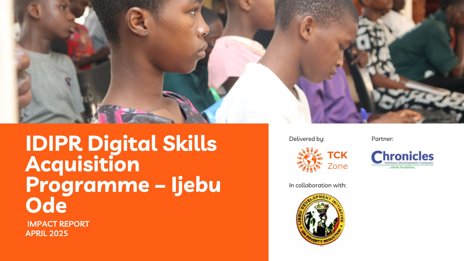IDIPR Digital Skills Programme Impact Report - April 2025